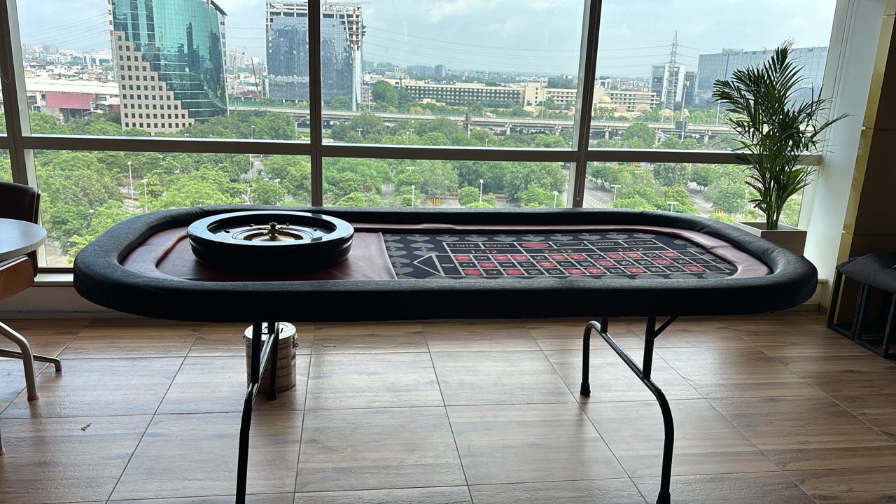 casino table on rent in gurgaon